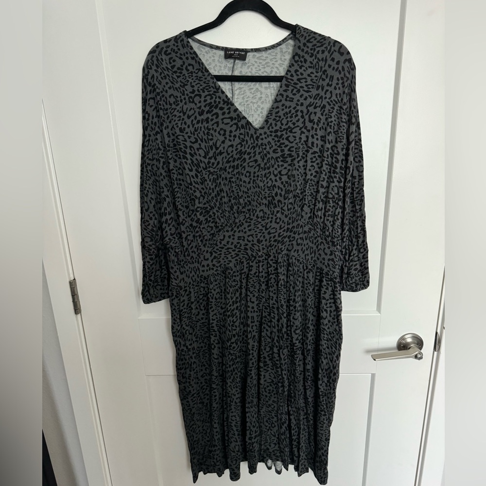 Animal print dress